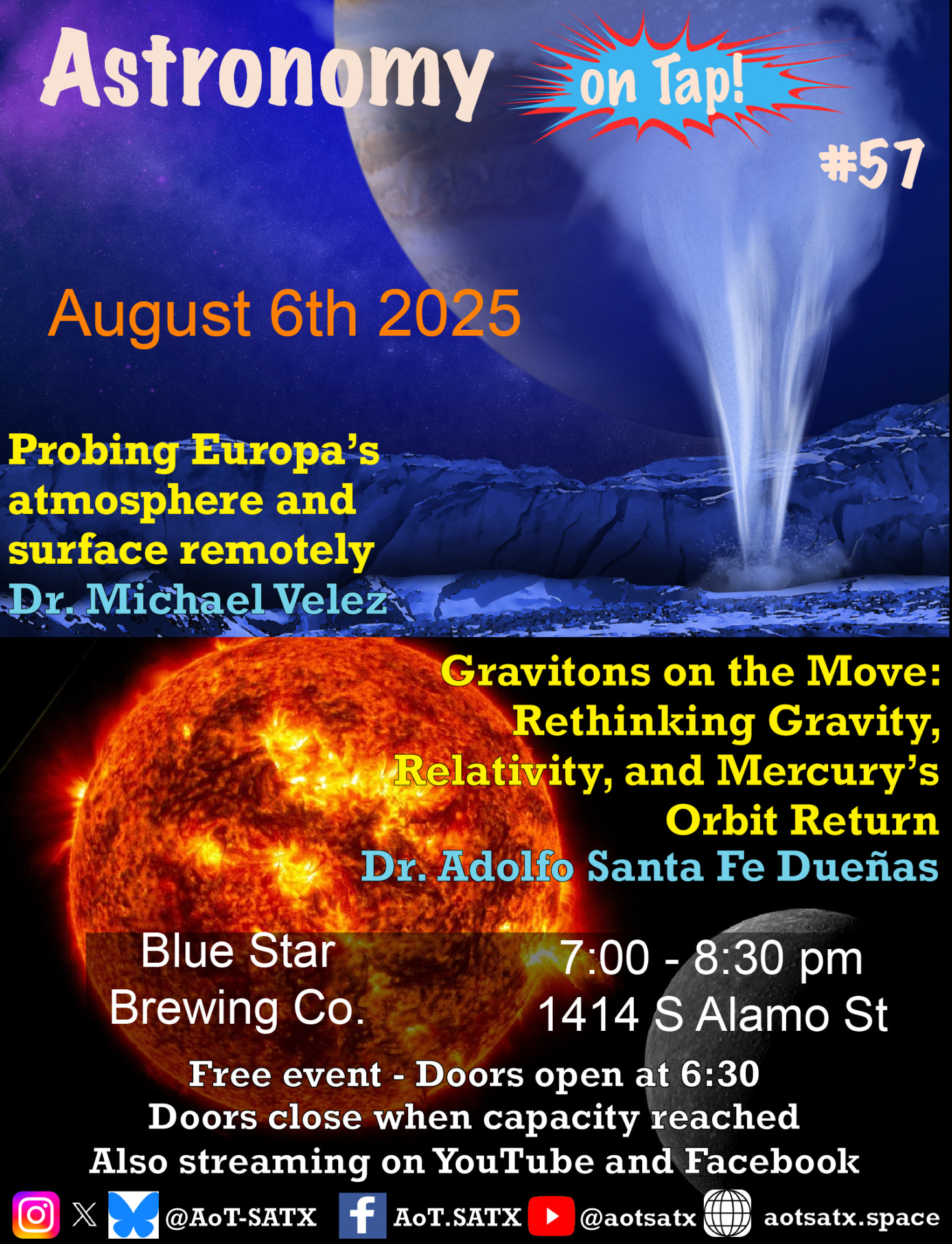 AoT SATX 57: Europa and Gravitons