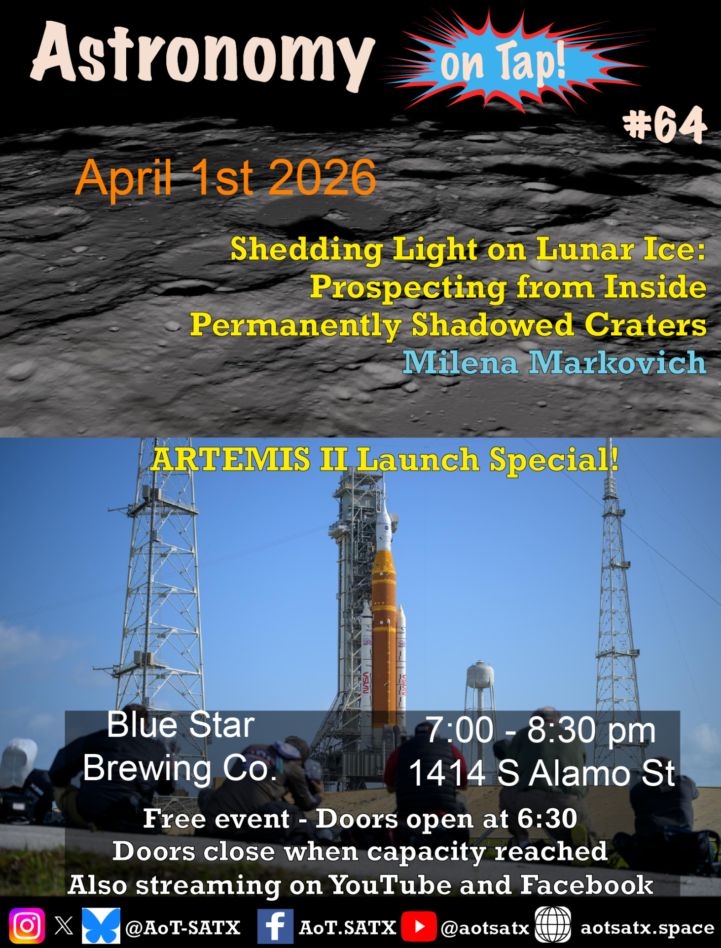 AoT SATX 64: The Moon's Ice and How to Get There