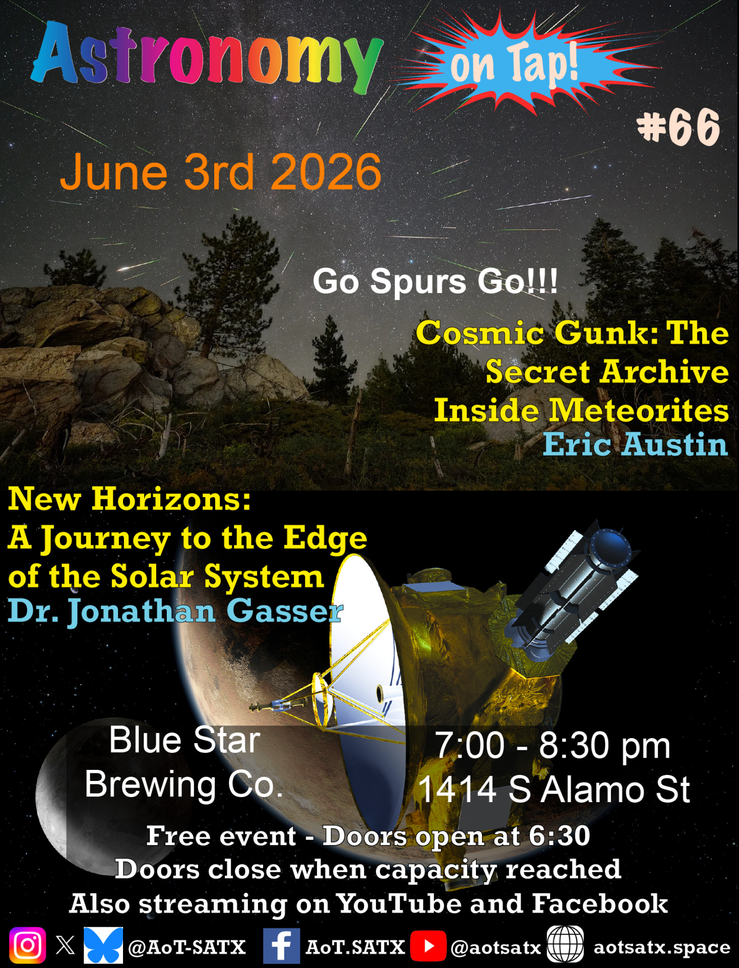 AoT SATX 66: Cosmic Gunk & New Horizons